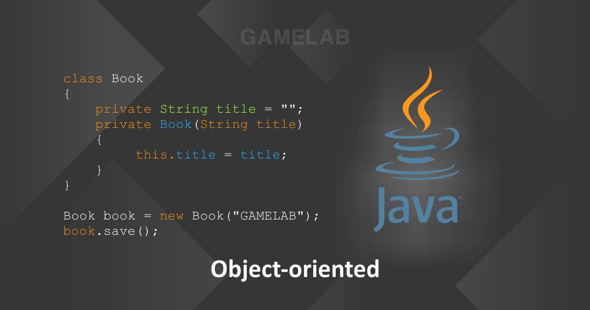 Kelas Belajar Pemrograman Berorientasi Objek Java | Akademi | GameLab.ID