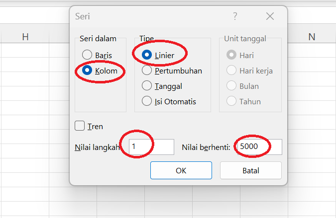 Menu Series pada Microsoft Excel - GAMELAB.ID