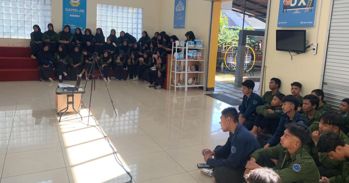 Kunjungan Industri SMK Ibnu Khaldun - Gamelab