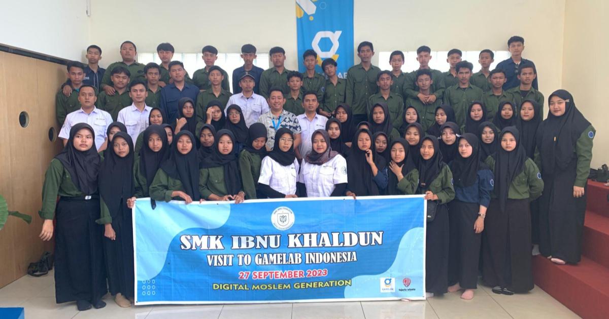 Kunjungan Industri SMK Ibnu Khaldun - Gamelab