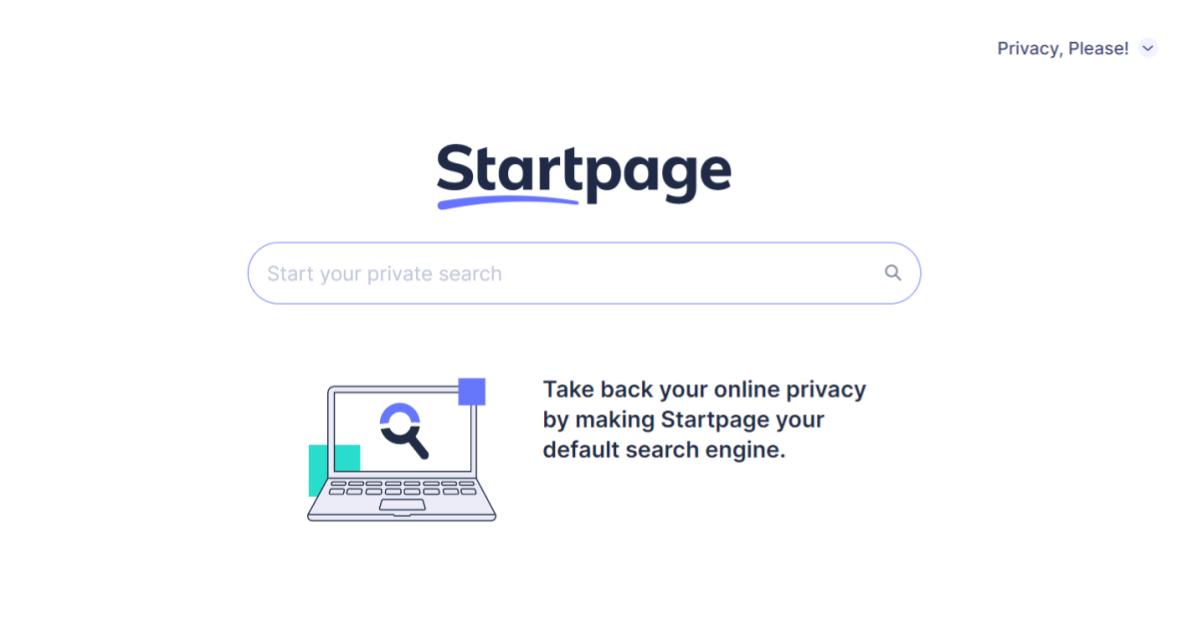 Mesin Pencari Selain Google - Startpage- GAMELAB.ID