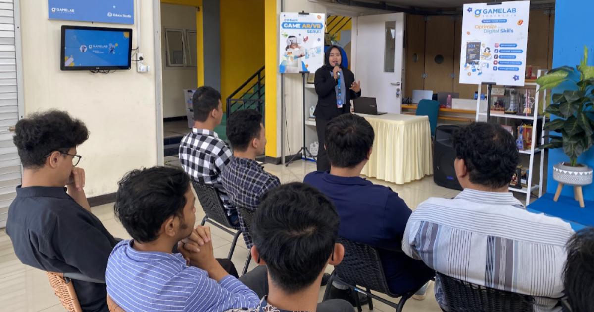 Dok. Tim Gamelab: Sambutan Kak Septi Yuliana - Gamelab.ID