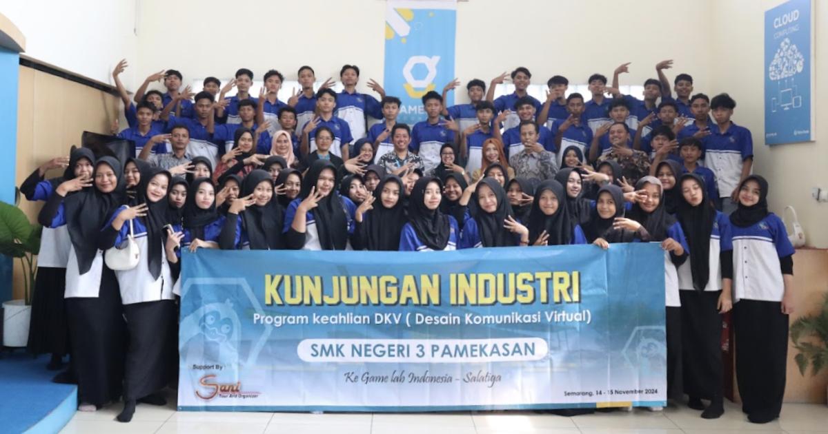 Kunjungan Industri SMKN 3 Pamekasan - Gamelab.ID